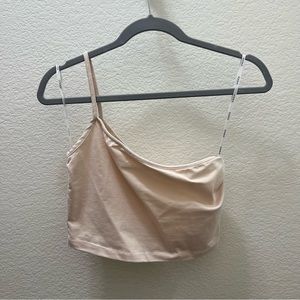 Kookai asymmetrical crop top